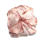 Coral Cloud Tercel Round Scrunchie Sheer Pink, Texture