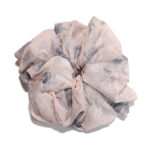 Mist Petals Tercel Round Scrunchie Dusty Butterfly, Sheer