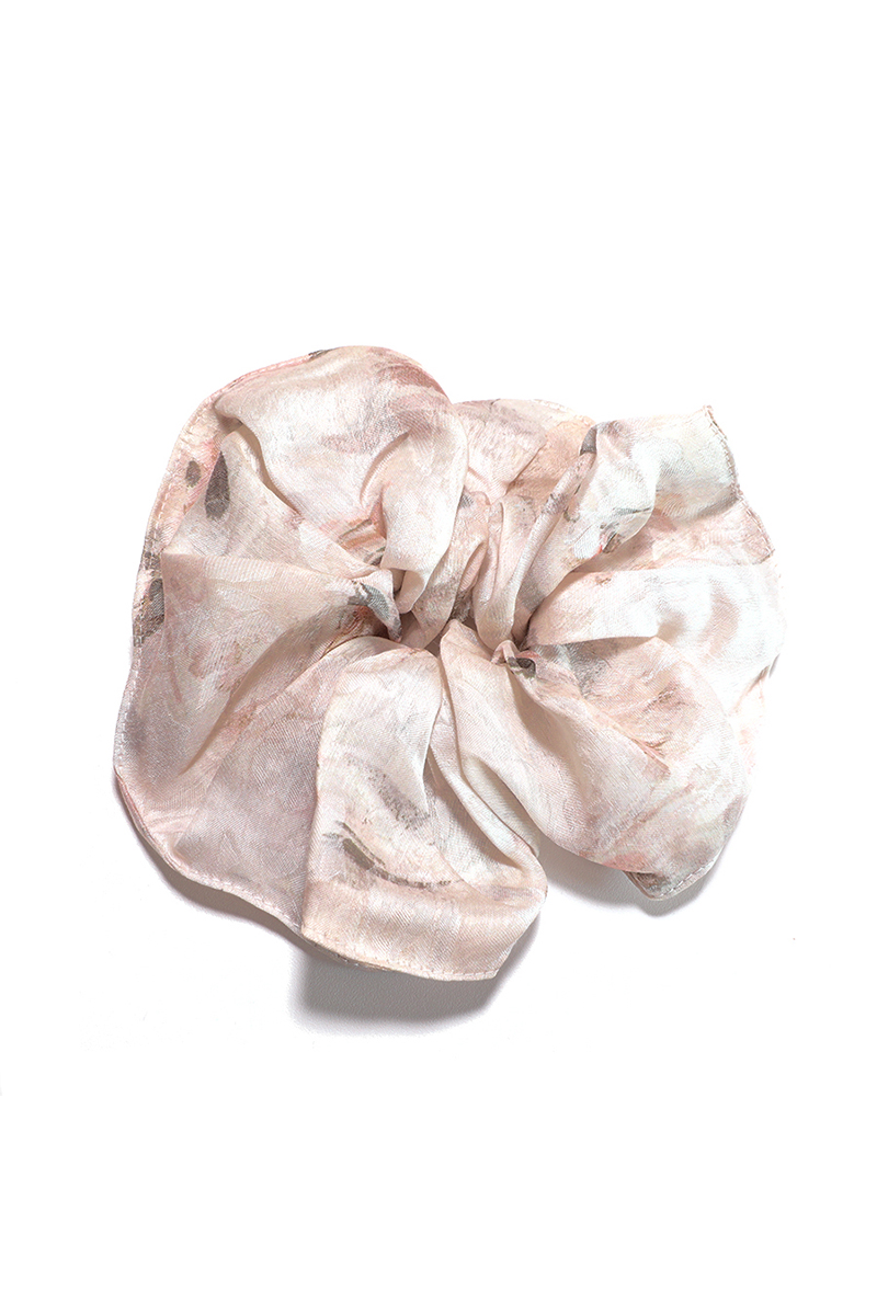 Silk Cloud Silk Cloud Tercel Round Scrunchie Cloudy, Abstract - Image 1