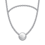 Silver Necklace with Bespoke Design